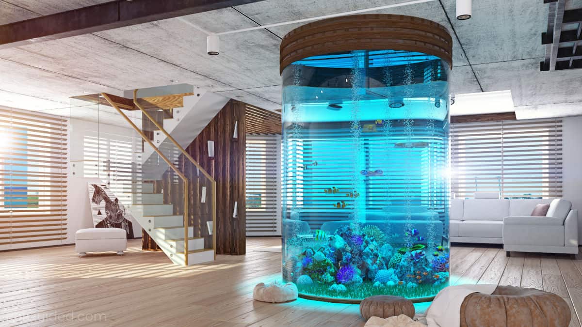beautiful-interior-with-aquarium